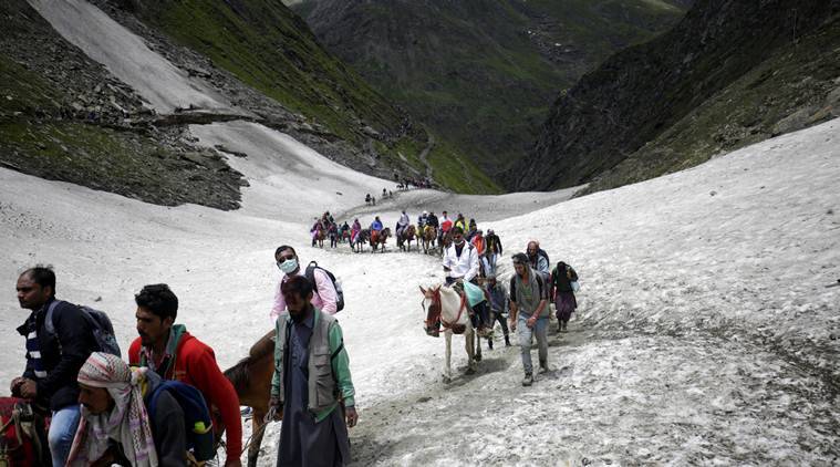 ​Amarnath Yatra by Helicopter with Kashmir Tour
